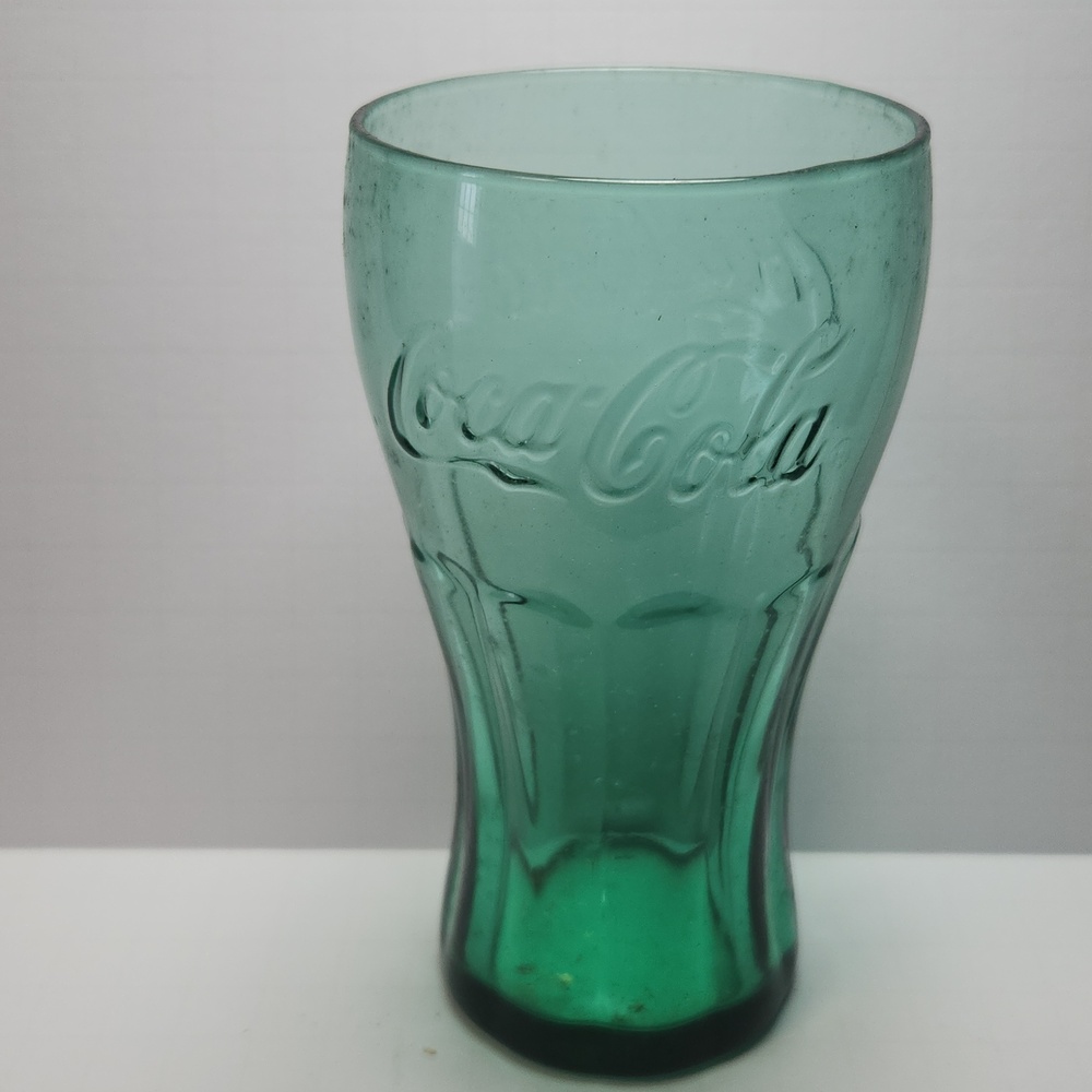 Vintage Coca-Cola Emerald Glass